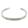 Outlet Bracciale Uomo In Acciaio Con Piastrina Gioielli | EHB194 Uomo Gioielli Moda Uomo