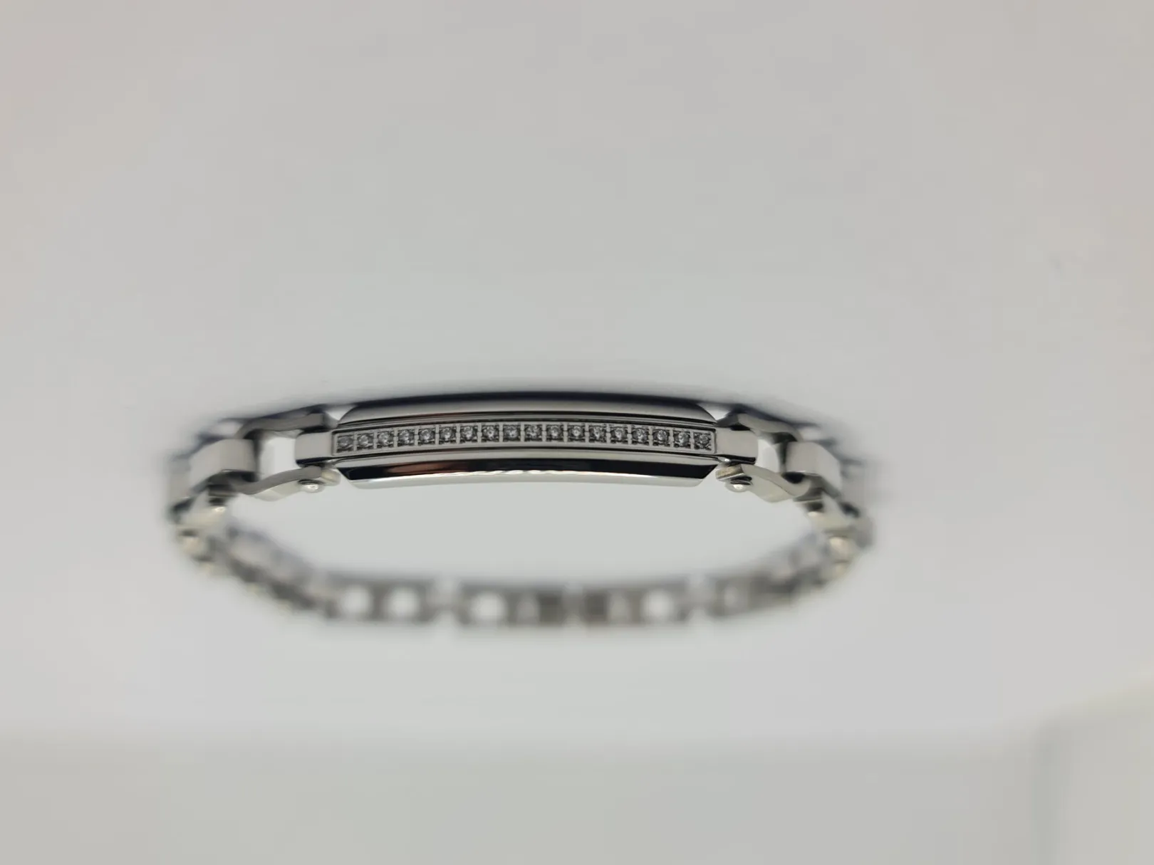 bracciale_uomo_in_acciaio_0-67.webp Discount Bracciale Uomo In Acciaio Con Piastrina Gioielli Hi-Teck | EHB247 Uomo Gioielli Moda Uomo