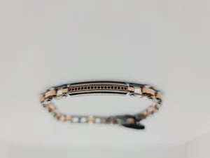 Hot Bracciale Uomo In Acciaio Con Piastrina Gioielli Hi-Teck | EHB248 Uomo Gioielli Moda Uomo