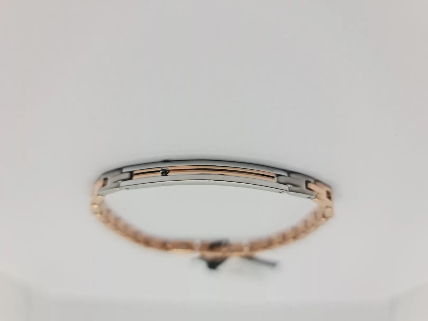 bracciale_uomo_in_acciaio_0-76.webp Clearance Bracciale Uomo In Acciaio Rosè Con Piastrina Gioielli Hi-Teck | EHB217 Uomo Gioielli Moda Uomo
