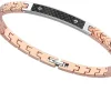 Fashion Bracciale Uomo In Acciaio Gioielli Hi-Teck | EHB263 Uomo Gioielli Moda Uomo