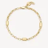 Sale Bracciale Uomo In Acciaio Dorato A Catena Logan | BOA15 Uomo Gioielli Moda Uomo | Idee Regalo