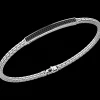 Discount Bracciale Uomo In Argento E Spinelli Gioielli Insignia 925 | ESB153 Uomo Gioielli Moda Uomo