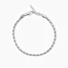 Hot Bracciale Uomo In Argento Con Catena Corda Gioielli | 533800 Uomo Gioielli Moda Uomo