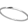 Fashion Bracciale Uomo In Argento E Spinelli Neri Gioielli Insignia | EXB818 Uomo Gioielli Moda Uomo