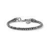 Clearance Bracciale Uomo In Argento Brunito Attorcigliato Mariacristinasterling | G3513 Uomo Gioielli Moda Uomo
