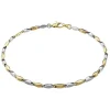 Sale Bracciale Uomo  In Oro Giallo E Bianco 18 kt | EB552BG Uomo Gioielli Uomo
