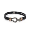 Clearance Bracciale Uomo In Pelle Gioielli Clint | BIN14A Uomo Gioielli Moda Uomo