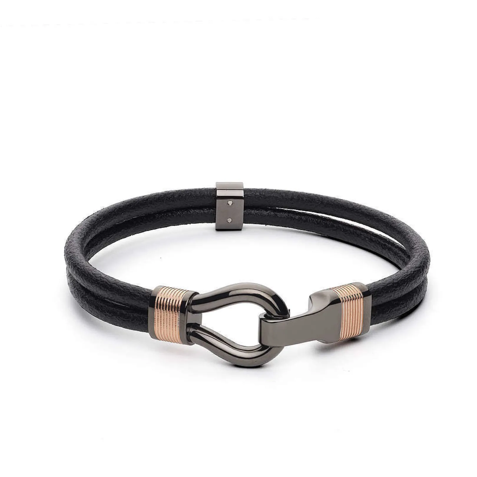 bracciale_uomo_in_pelle_g_0-1.webp Clearance Bracciale Uomo In Pelle Gioielli Clint | BIN14A Uomo Gioielli Moda Uomo