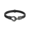 Fashion Bracciale Uomo In Pelle Gioielli Clint | BIN16B Uomo Gioielli Moda Uomo