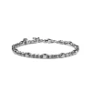 Fashion Bracciale Uomo Pepite E Cubi In Argento Mariacristinasterling | G4602 Uomo Gioielli Moda Uomo