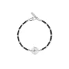 Outlet Bracciale Uomo Rosa Dei Venti Navy | 232170 Uomo Gioielli Moda Uomo