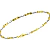 Discount Bracciale Insigna in Oro Giallo e Oro Bianco EB805GB Uomo Gioielli Uomo