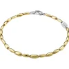 Discount Bracciale Insigna in Oro Giallo e Dettaglio Oro Bianco EB554GB Uomo Gioielli Uomo