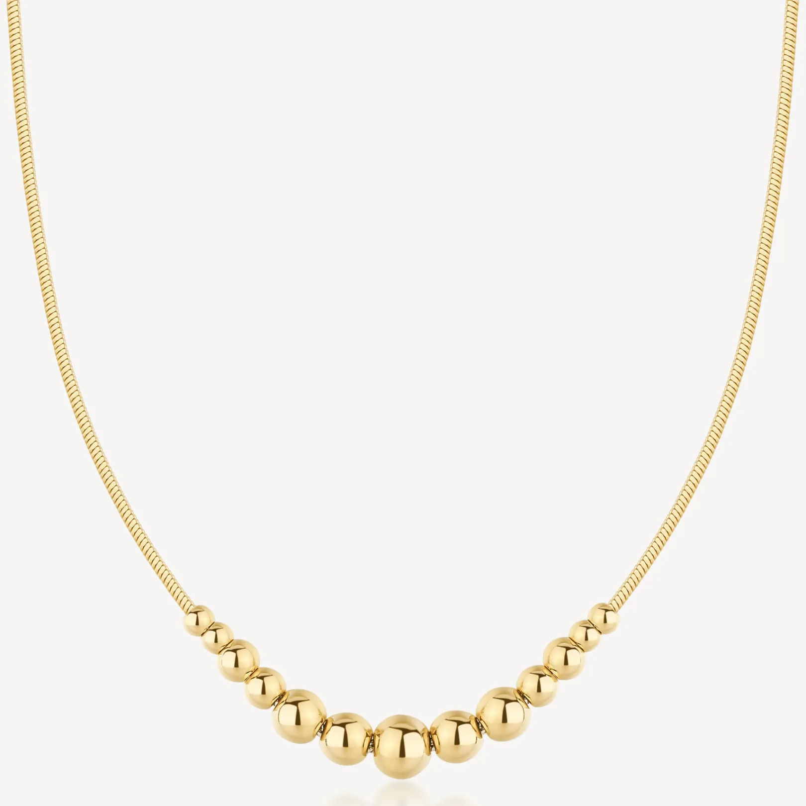 collana_a_sfere_in_acciai_0-3.webp New Collana A Sfere In Acciaio Dorata Perfect Brosway | BPC06 Donna Gioielli Moda Donna