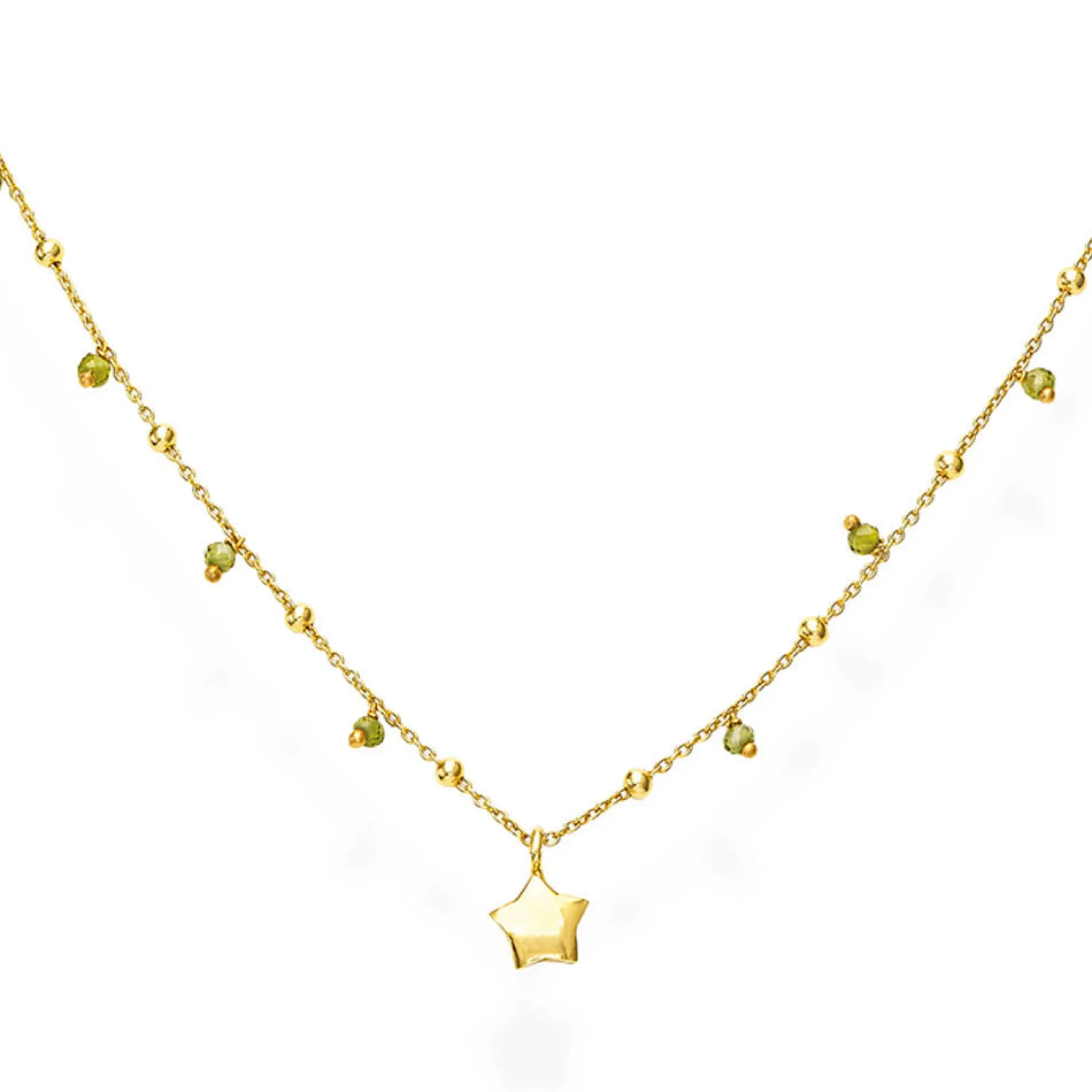 collana_amen_con_stella_d_0.webp Online Collana Con Stella Dorata | CLSTGVE3 Donna Gioielli Moda Donna