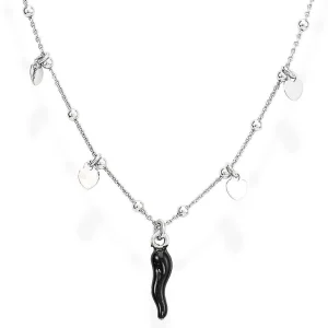 Online Collana Donna Con Cuore E Cornetto | CLCSHBN Donna Gioielli Moda Donna