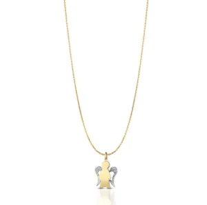 Outlet Collana Angelo In Oro E Ali Diamante Giannotti | NKT366 Donna Gioielli Moda Donna