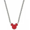 Outlet Collana Bambina Topolino Smaltata Rosso Gioielli | N600627L-157.CJ Gioielli Moda Bimbi