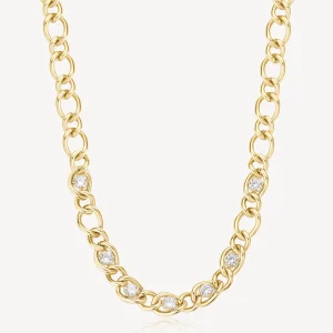 Clearance Collana Catena Ribbon Gioielli | BBN34 Donna Gioielli Moda Donna