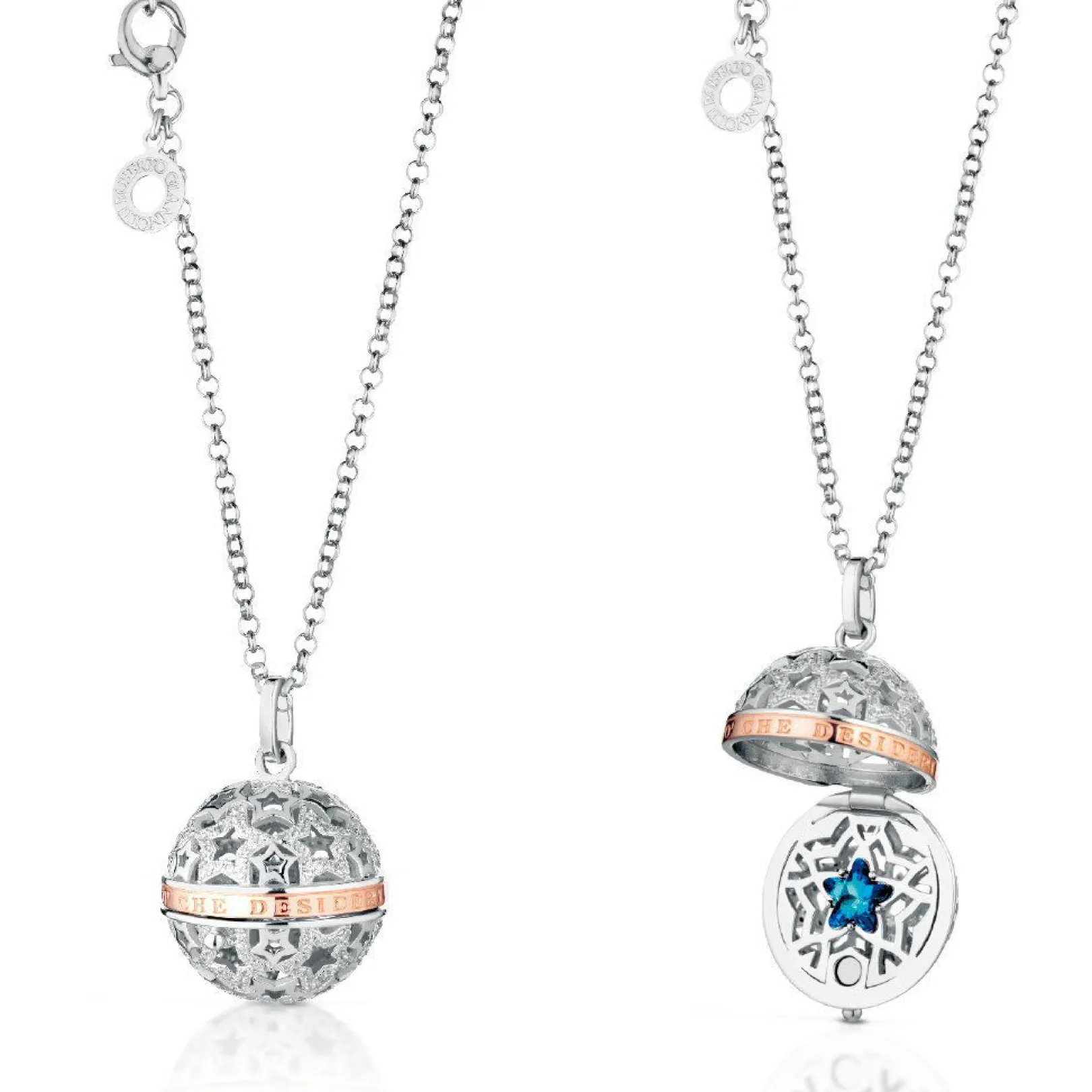 collana_chiama_angeli_tut_0.webp Online Collana Chiama Angeli "Tutto ciò che desideri" cod.SFA130 Donna Gioielli Moda Donna