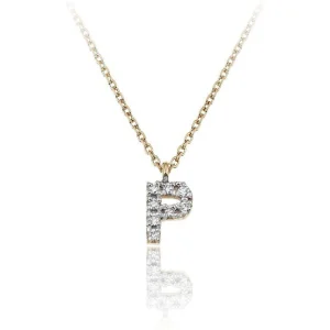 Outlet Collana Chimento Donna Con Pendente Lettera P |  1G0969PBB1450 Donna Gioielli Donna