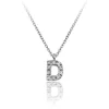 New Collana Chimento Donna Con Pendente Lettera D |  1G0969DBB5450 Donna Gioielli Donna