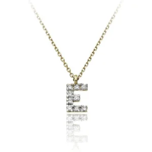 New Collana Chimento Donna Con Pendente Lettera E |  1G0969EBB1450 Donna Gioielli Donna