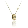 Hot Collana Chimento Donna in Oro Giallo e Diamanti 1G01312B01 Donna Gioielli Donna