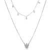 Online Collana Con Angelo Perle E Zirconi Giannotti | GIA368 Donna Gioielli Moda Donna
