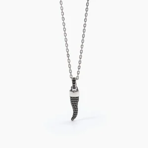 Fashion Collana Con Cornetto Gioielli | 553475 Uomo Gioielli Moda Uomo