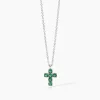 Fashion Collana Con Croce E Zaffiri Gioielli | 553661 Donna Gioielli Moda Donna