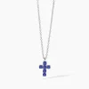Outlet Collana Con Croce E Zaffiri Gioielli | 553660 Donna Gioielli Moda Donna