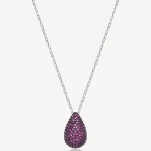 Clearance Collana Con Galvanica Rutenia Pendente Passion Ruby Gioielli Fancy | FPR120 Donna Gioielli Moda Donna