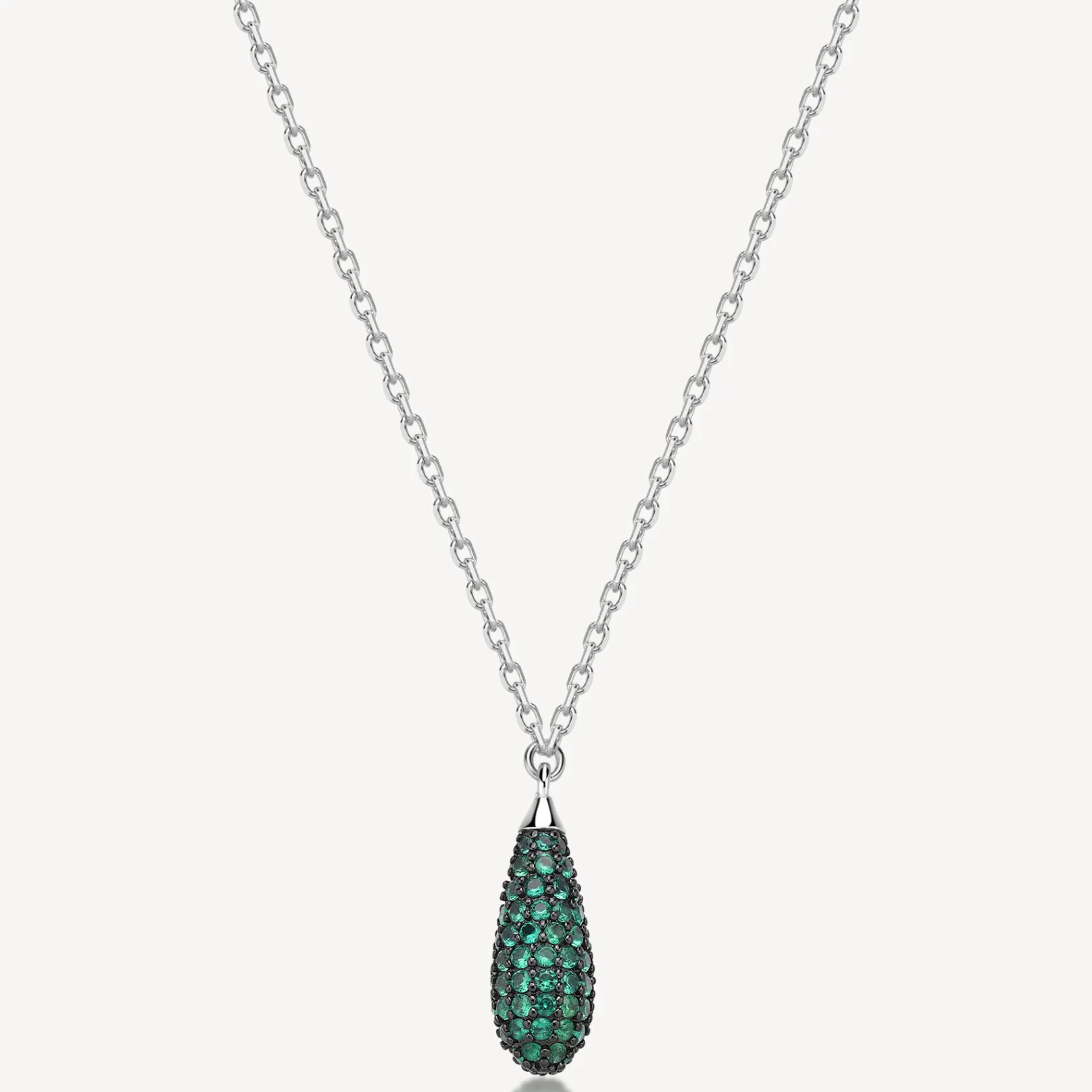 collana_con_galvanica_rut_0.webp Sale Collana Con Galvanica Rutenia Pendente Life Green Gioielli Fancy | FLG118 Donna Gioielli Moda Donna