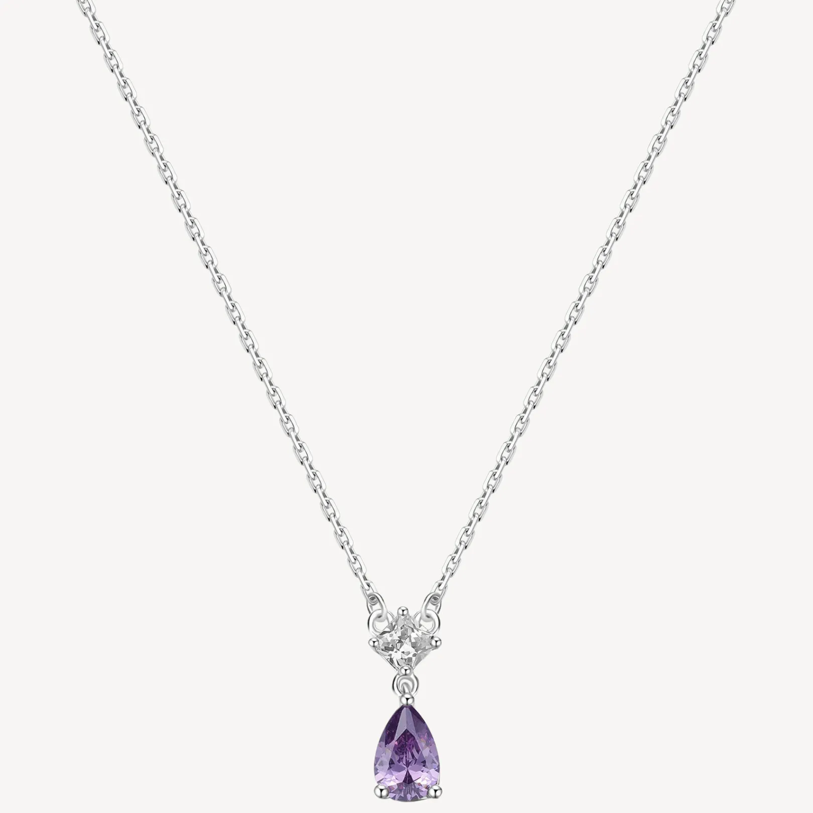 collana_con_pendente_zirc_0-12.webp Clearance Collana Con Pendente Zircone Magic Purple Gioielli Brosway Fancy | FMP111 Donna Gioielli Moda Donna