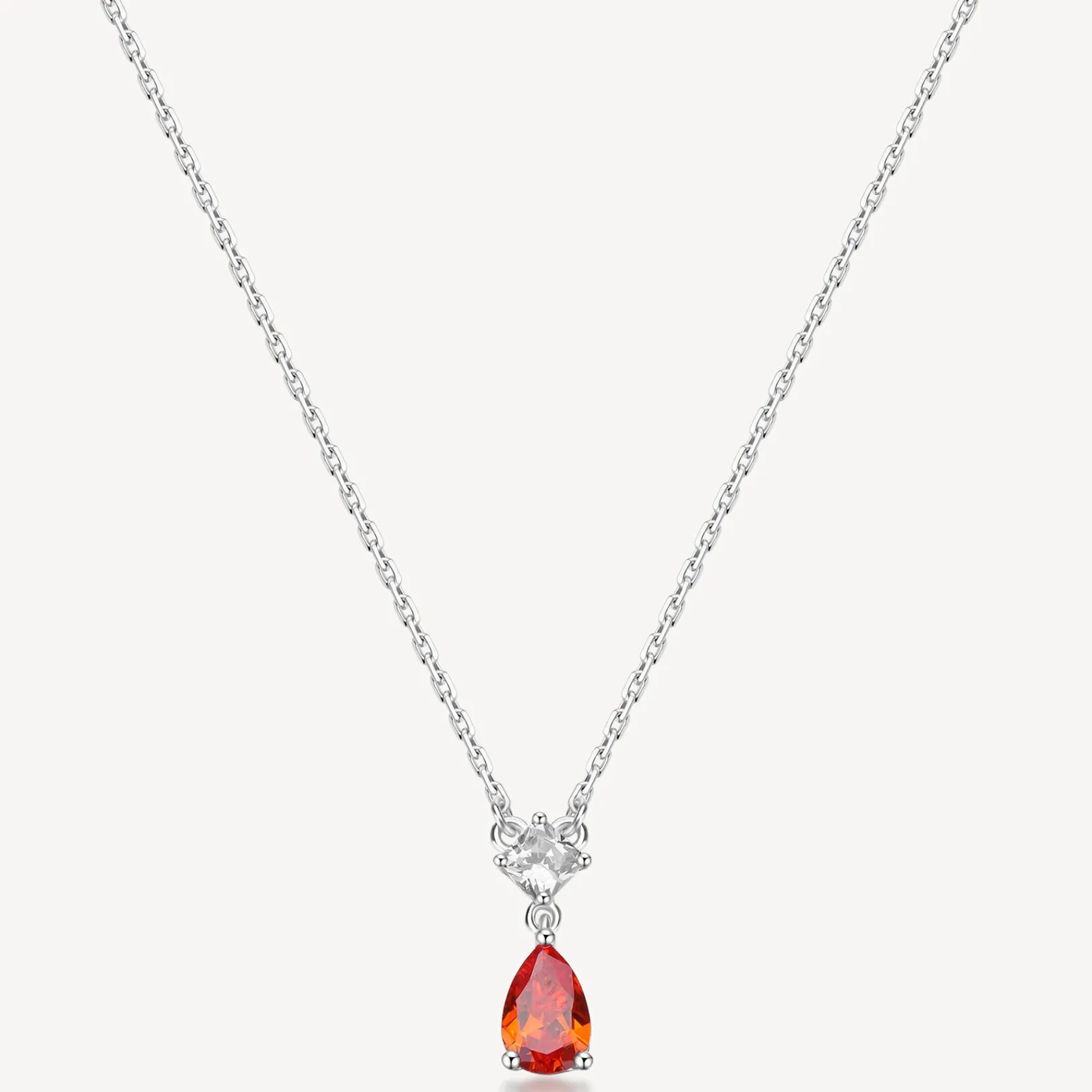 collana_con_pendente_zirc_0-6.webp Hot Collana Con Pendente Zircone Vitamin Orange Gioielli Brosway Fancy | FVO24 Donna Gioielli Moda Donna