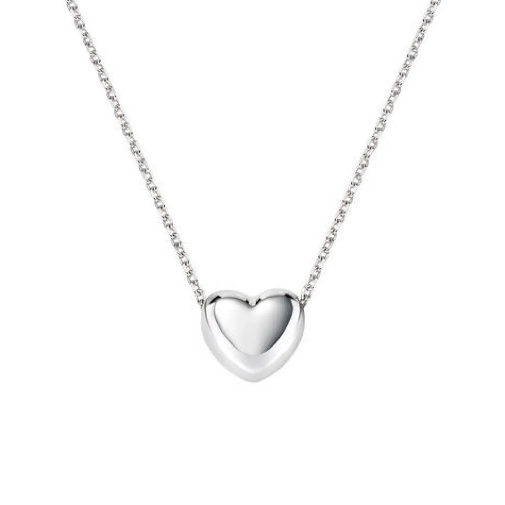 collana_cuore_bombato_pic_0.webp Online Collana Cuore Bombato Piccolo | CLCUBOB3 Donna Gioielli Moda Donna