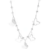 Best Collana Donna In Acciaio Con Farfalle | BLD01 Donna Gioielli Moda Donna