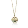 Discount Collana Donna Chiama Angeli In Argento E Swarovski Luminous Green | SFA200B Donna Gioielli Moda Donna