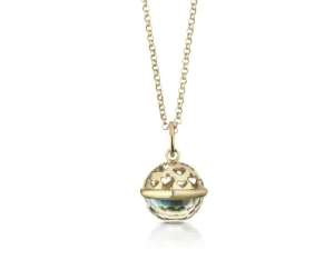 Discount Collana Donna Chiama Angeli In Argento E Swarovski Luminous Green |  SFA200B Donna Gioielli Moda Donna