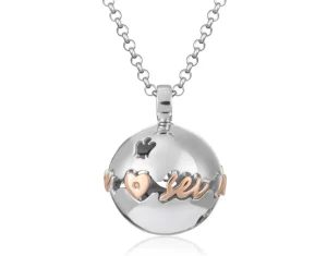 New Collana Donna Chiama Angeli Con Diamante "Sei nel mio cuore" |  SFA155 Donna Gioielli Moda Donna