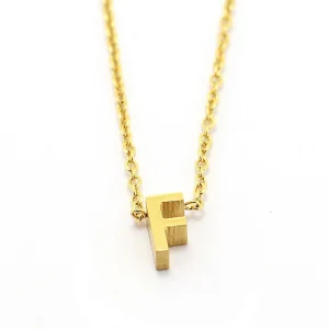 Discount Collana Donna Con Iniziale "F" Gioielli | COA132DF Donna Gioielli Moda Donna