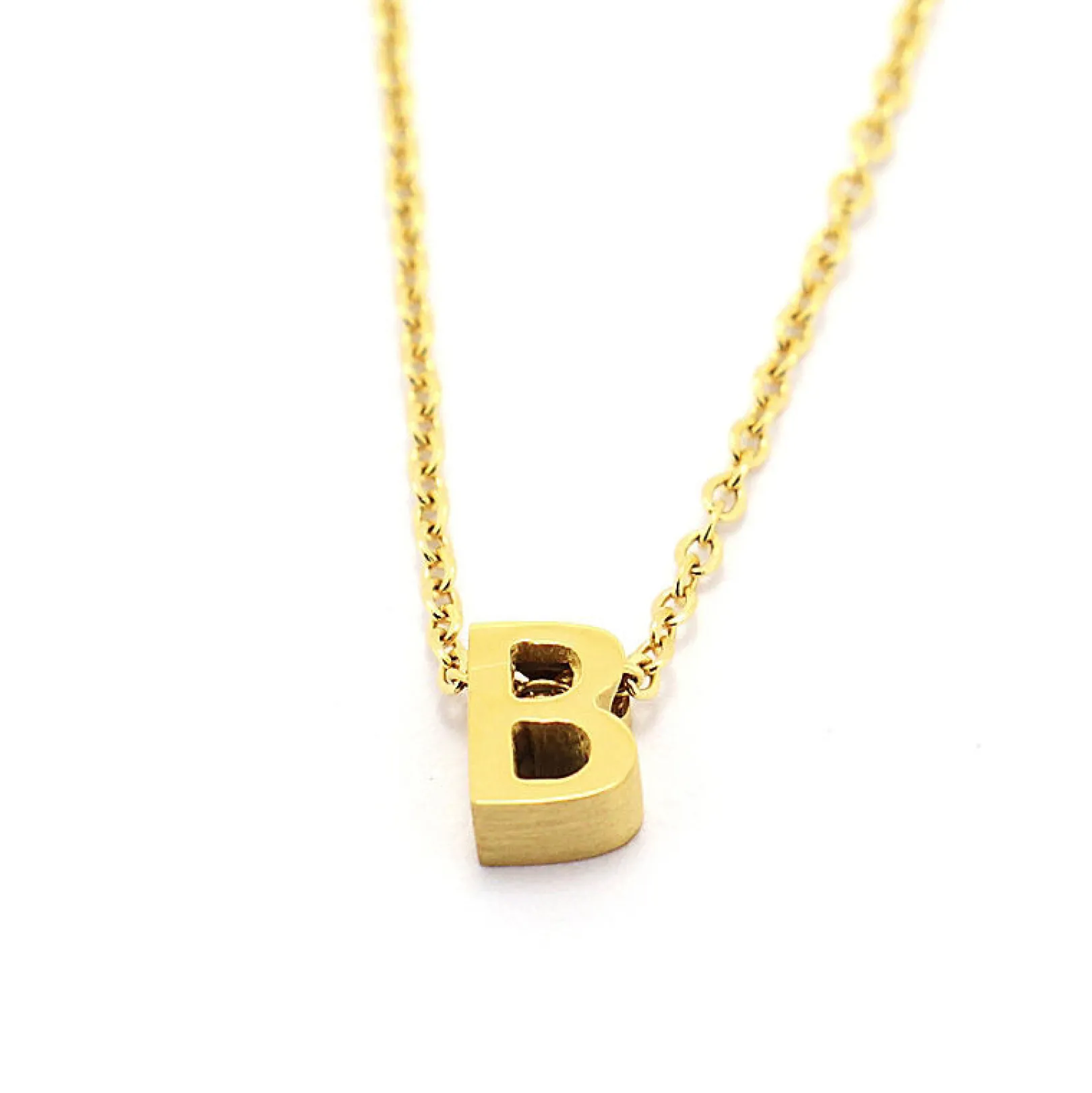 collana_donna_con_inizial_0-22.webp Online Collana Donna Con Iniziale "B" Gioielli | COA132DB Donna Gioielli Moda Donna