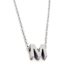 Discount Collana Donna Con Iniziale "M" Gioielli | COA132PLM Donna Gioielli Moda Donna