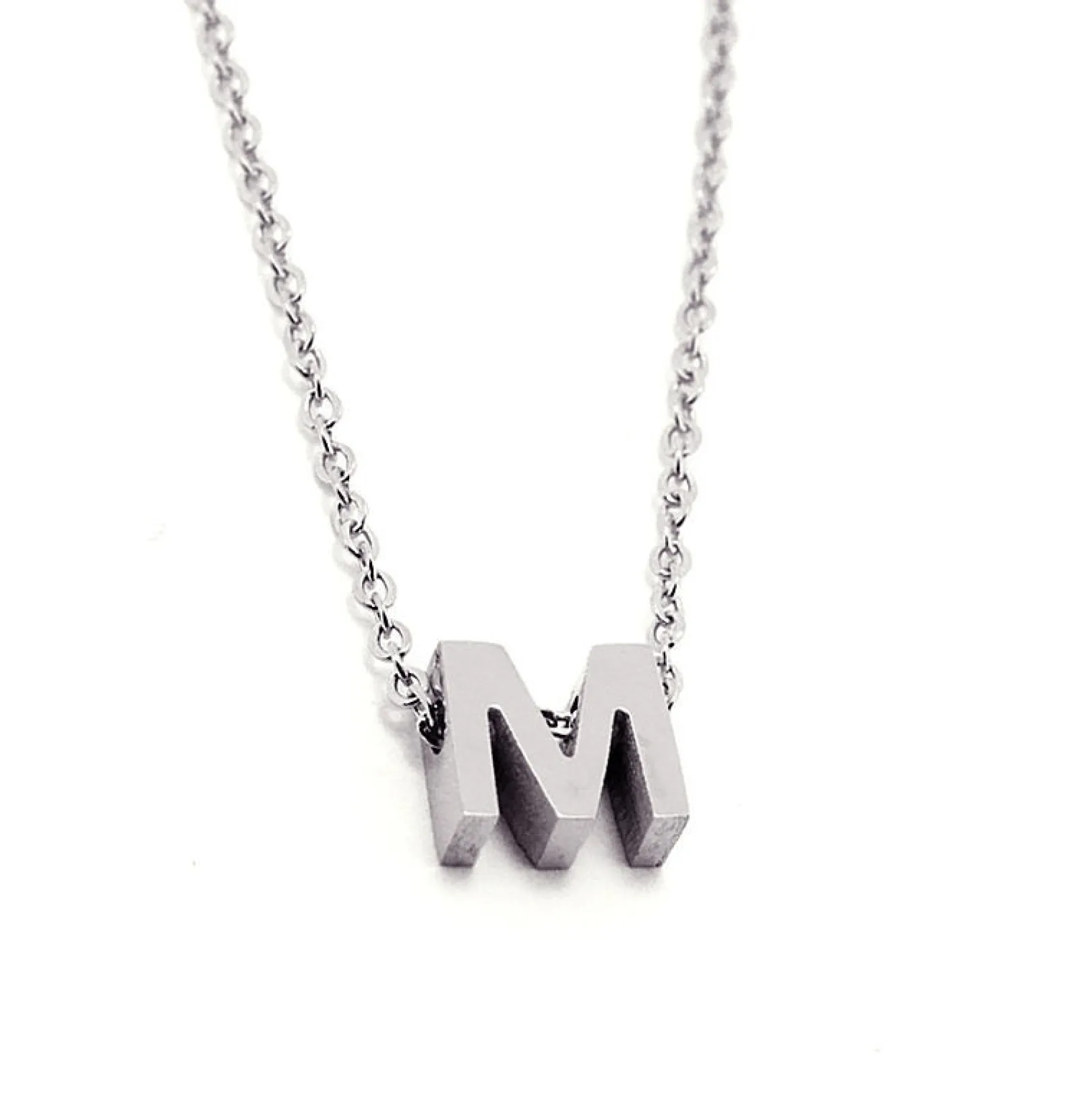 collana_donna_con_inizial_0-7.webp Discount Collana Donna Con Iniziale "M" Gioielli | COA132PLM Donna Gioielli Moda Donna
