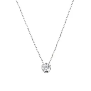 Clearance Collana Donna Diamonds Con Punto Luce Tondo Piccolo Gioielli | CLSOT40BB Donna Gioielli Moda Donna