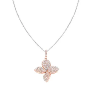 Clearance Collana Donna Fiore Gioielli Natura | CLFIRBZ Donna Gioielli Moda Donna