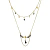 Outlet Collana Donna In Acciaio A Doppio Filo Gioielli | COA961N Donna Gioielli Moda Donna