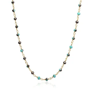 Clearance Collana Donna In Acciaio Con Pietre Gioielli | BCO172AT Donna Gioielli Moda Donna